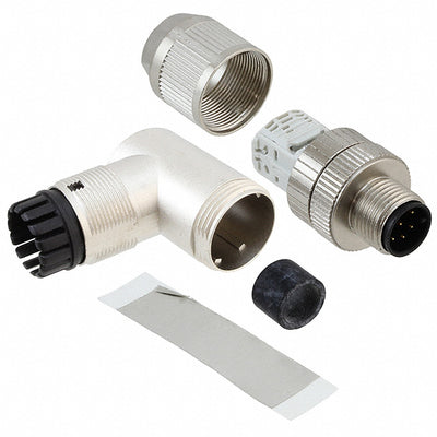 1553653 by Phoenix Contact - CONNECTOR PLUG MALE 8POS GOLD IDC