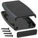 1553DBK by Hammond Manufacturing - BOX ABS BLACK 5.797""L X 3.504""W