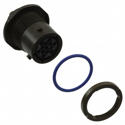 MKJ3C7W8-13DN by ITT Cannon, LLC - CONNECTOR RECPT FMALE 13POS GOLD SLDR