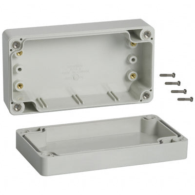 1554CGY by Hammond Manufacturing - BOX ABS GRAY 4.724""L X 2.559""W