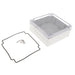 1554Q2GYCL by Hammond Manufacturing - BOX PLAS GRAY 5.512""L X 5.512""W