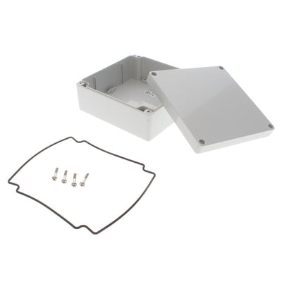 1554Q2GY by Hammond Manufacturing - BOX PLAS GRAY 5.512""L X 5.512""W