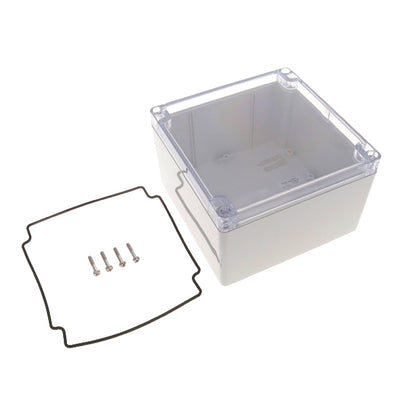 1554QA2GYCL by Hammond Manufacturing - BOX PLAS GRAY 5.512""L X 5.512""W