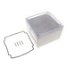 1554QA2GYCL by Hammond Manufacturing - BOX PLAS GRAY 5.512""L X 5.512""W