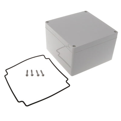 1554QAGY by Hammond Manufacturing - BOX ABS GRAY 5.512""L X 5.512""W