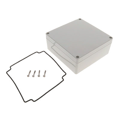 1554QGY by Hammond Manufacturing - BOX ABS GRAY 5.512""L X 5.512""W