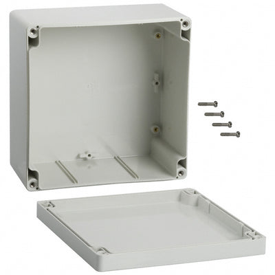 1554SGY by Hammond Manufacturing - BOX ABS GRAY 6.299""L X 6.299""W