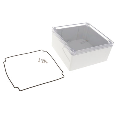 1554WA2GYCL by Hammond Manufacturing - BOX PLAS GRAY 7.087""L X 7.087""W