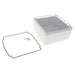 1554WA2GYCL by Hammond Manufacturing - BOX PLAS GRAY 7.087""L X 7.087""W