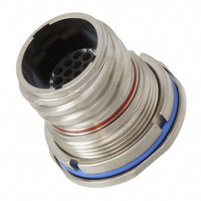 MKJ5C7F11-19DA by ITT Cannon, LLC - CONNECTOR RECPT FMALE 19POS GOLD SLDR