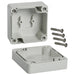 1555BGY by Hammond Manufacturing - BOX ABS GRAY 2.559""L X 2.559""W