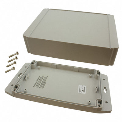 1555H2F42GY by Hammond Manufacturing - BOX PLAS GRAY 7.086""L X 4.723""W