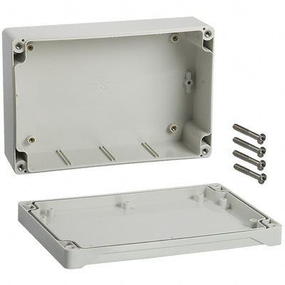 1555HGY by Hammond Manufacturing - BOX ABS GRAY 7.087""L X 4.724""W