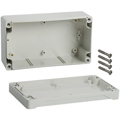 1555JGY by Hammond Manufacturing - BOX ABS GRAY 6.299""L X 3.543""W