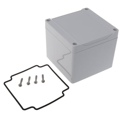 1555LA2GY by Hammond Manufacturing - BOX PLAS GRAY 4.134""L X 4.134""W