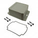 1555NF42GY by Hammond Manufacturing - BOX ABS GRAY 4.723""L X 4.723""W