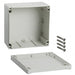1555SGY by Hammond Manufacturing - BOX ABS GRAY 6.299""L X 6.299""W