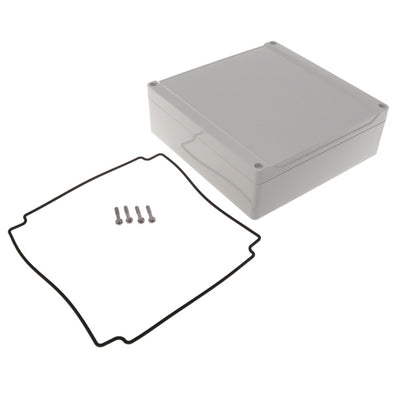 1555WGY by Hammond Manufacturing - BOX ABS GRAY 7.087""L X 7.087""W