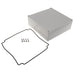 1555WGY by Hammond Manufacturing - BOX ABS GRAY 7.087""L X 7.087""W