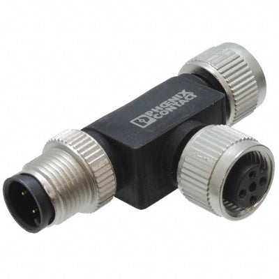 1559783 by Phoenix Contact - CONNECTOR T-ADPT 4P-4/4P F-F/M INLINE