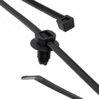 156-00055 by HellermannTyton - CABLE TIE LOCKING BLK 50LBS 1.25