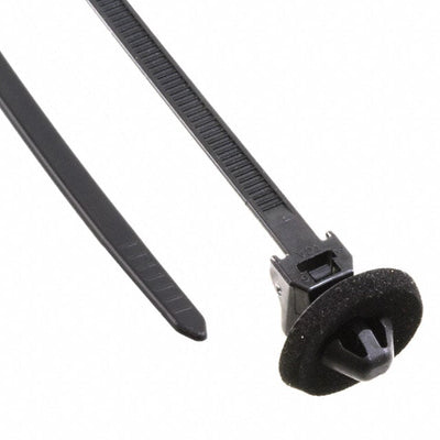 156-00264 by HellermannTyton - CABLE TIE LOCKING BLACK 50LBS 6.3