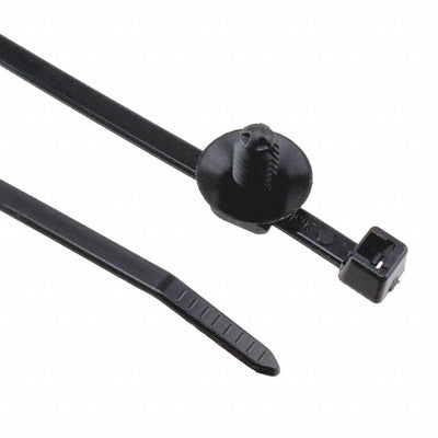 156-00882 by HellermannTyton - CABLE TIE LOCKING BLACK 50LBS 8