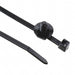 156-00882 by HellermannTyton - CABLE TIE LOCKING BLACK 50LBS 8