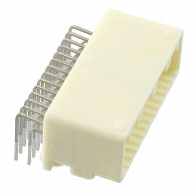 1565373-4 by TE Connectivity AMP Connectors - CONNECTOR HEADER R/A 28POS 2.2MM