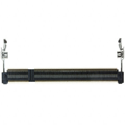 1565918-4 by TE Connectivity AMP Connectors - CONNECTOR SKT SODIMM 200POS R/A SMD