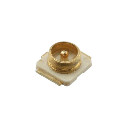 1566230-1 by TE Connectivity AMP Connectors - CONNECTOR UMC RCPT STR 50 OHM SMD