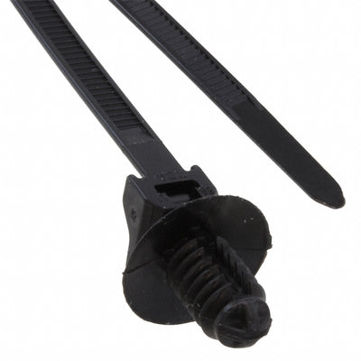 157-00287 by HellermannTyton - CABLE TIE LOCKING BLACK 50LBS 6.5