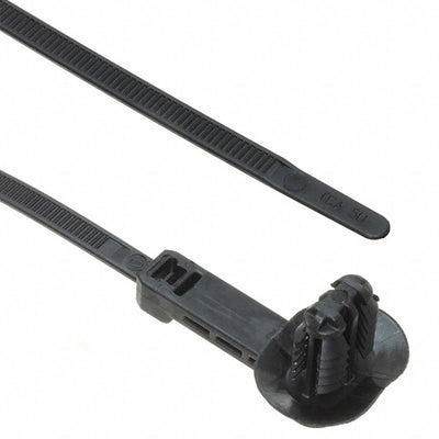 157-00222 by HellermannTyton - CABLE TIE LOCKING BLACK 50LBS