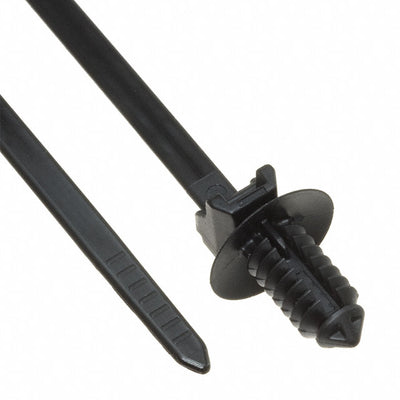157-00296 by HellermannTyton - CABLE TIE LOCKING BLK 50LBS 6.61