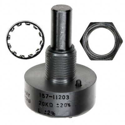 157B203MX by Vishay Spectrol - POT 20K OHM 1W PLASTIC LINEAR