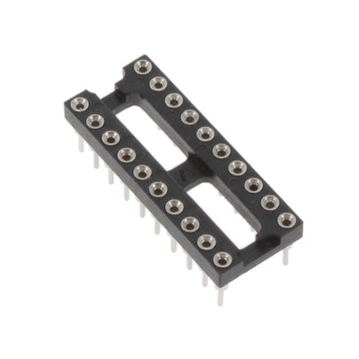 1571552-6 by TE Connectivity AMP Connectors - CONNECTOR IC DIP SOCKET 20POS TIN