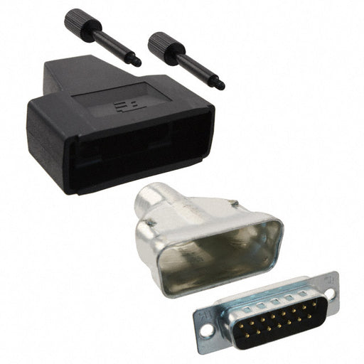 1571651-5 by TE Connectivity AMP Connectors - CONNECTOR D-SUB PLUG 15POS SLDR CUP