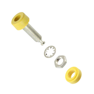 1581-4 by Pomona Electronics - CONNECTOR BANANA JACK TURRET YELLOW