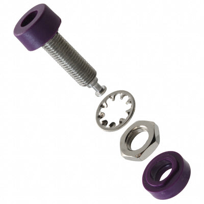 1581-7 by Pomona Electronics - CONNECTOR BANANA JACK TURRET VIOLET