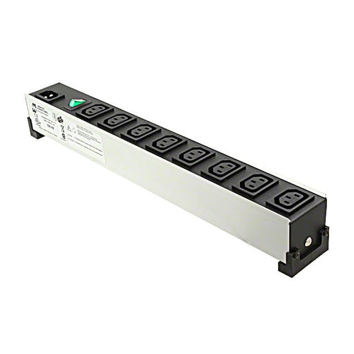 1581T8 by Hammond Manufacturing - POWER STRIP 17"" 10A 230VAC 8OUT