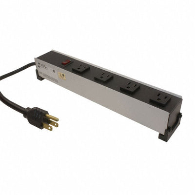 1584H4B1RA by Hammond Manufacturing - POWER STRIP 14"" 15A 4OUT 15' CRD