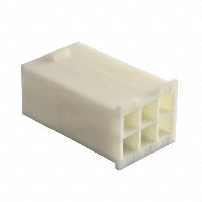 1586017-6 by TE Connectivity AMP Connectors - CONNECTOR PLUG HSG 6POS 4.20MM