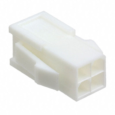 1586018-4 by TE Connectivity AMP Connectors - CONNECTOR PLUG HSG 4POS 4.20MM