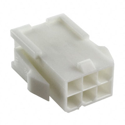 1586018-6 by TE Connectivity AMP Connectors - CONNECTOR PLUG HSG 6POS 4.20MM
