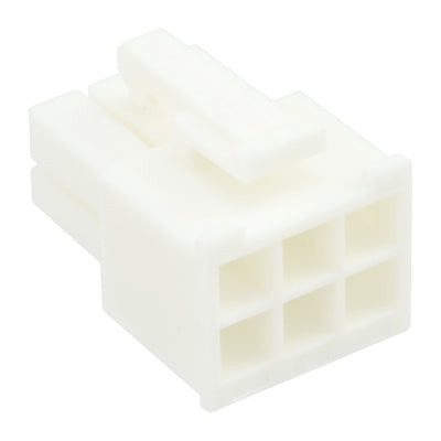 1586019-6 by TE Connectivity AMP Connectors - CONNECTOR RECPT HSG 6POS 4.20MM