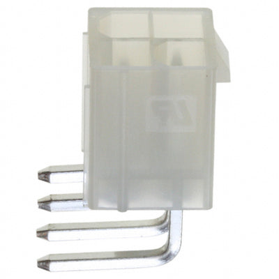 1586041-4 by TE Connectivity AMP Connectors - CONNECTOR HEADER R/A 4POS 4.2MM