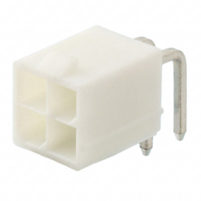 1586042-4 by TE Connectivity AMP Connectors - CONNECTOR HEADER R/A 4POS 4.2MM