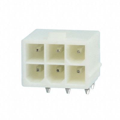 1586042-6 by TE Connectivity AMP Connectors - CONNECTOR HEADER R/A 6POS 4.2MM