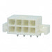 1586044-8 by TE Connectivity AMP Connectors - CONNECTOR HEADER R/A 8POS 4.2MM