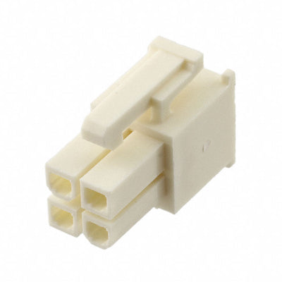 1586765-4 by TE Connectivity AMP Connectors - CONNECTOR RECPT HSG 4POS 4.20MM